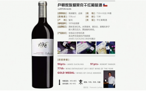 盧頓家族愛萊克干紅葡萄酒阿卡佳Alka