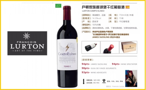 盧頓家族香波堡干紅葡萄酒Campo