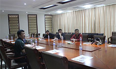 華能中天歡迎天津建材集團的朋友