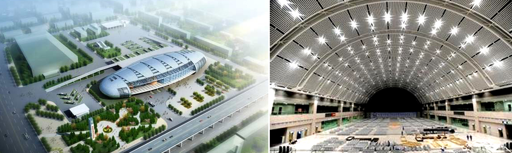 沈陽(yáng)西客站使用亞龍防火保溫巖棉板