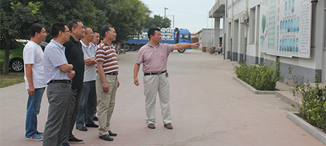 中國絕熱材料協(xié)會領(lǐng)導(dǎo)蒞臨華能中天