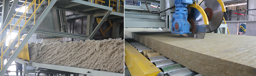 華能中天巖棉板生產(chǎn)線